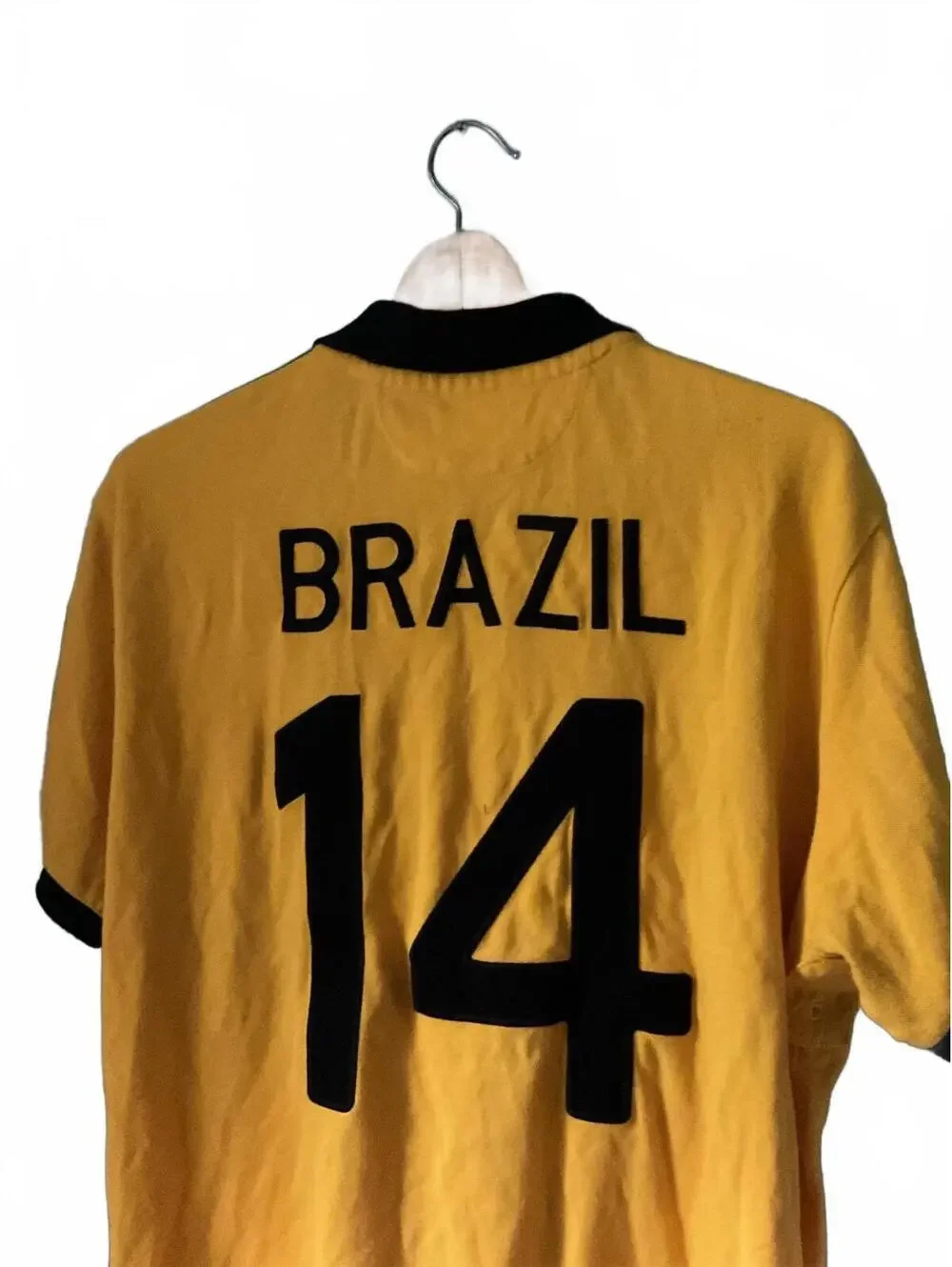 Polo Ralph Lauren Brazil Yellow Polo Shirt Custom Fit XL